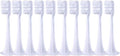 Brush HeadsCompatible for T300/T500 10Pcs Replacement Toothbrush(10pcsWhite)