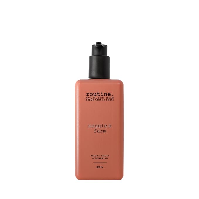 Routine | Maggie's Farm 350ml Natural Body Wash. Amyris Pink Grapefruit &amp Jasmine. Botanicals | No Synthetic Fragrance | Vegan | Clinically Tested | Hands | Body | Signature Scent
