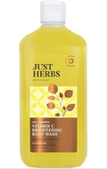 Just Herbs Vitamin C Brightening Body Wash with Lime and Liquorice for Men &amp Women | Hydrates Skin Reduces Hyperpigmentation &amp Maintains pH Level | Suits All Skin Types- 300 ml