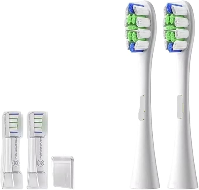 Compatible for Oclean Original Electric Toothbrush Brush Heads for X Pro Elite Flow Z1 X10 E1 Air 2 All Series Smart Accessories(Oclean P1C1 2PCS)