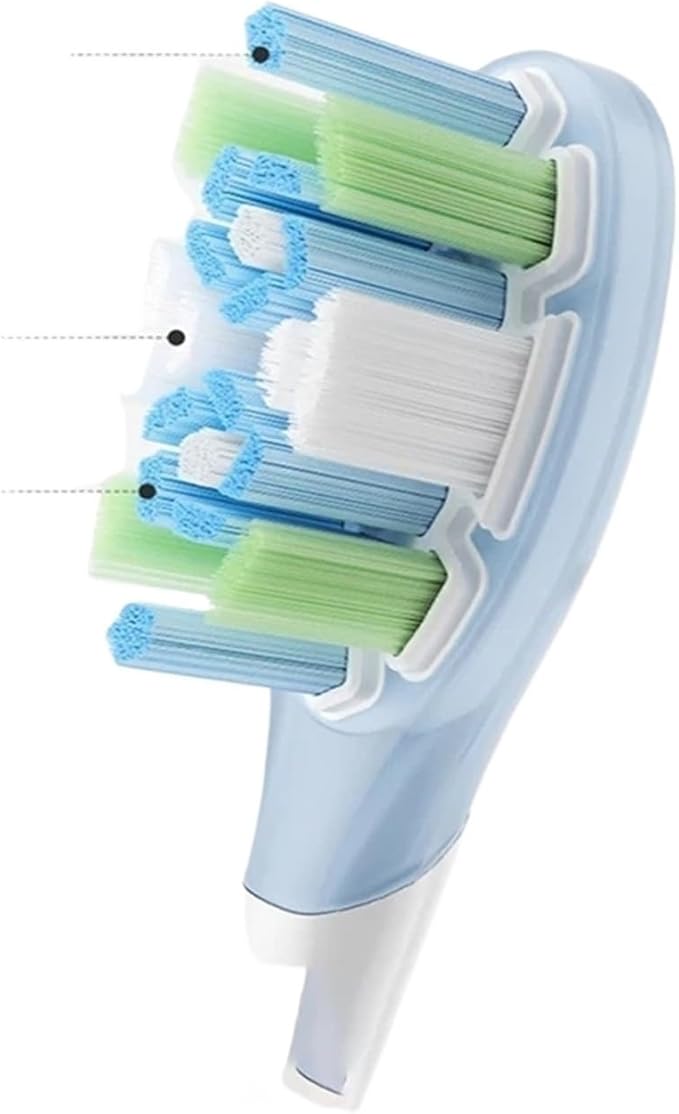 Compatible Replacement Brush Heads Compatible for XIAOMI Mijia Toothbrush MES609/610 Pro 3PCS(Standard 3 pcs)