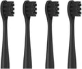 6CS Toothbrushes Head for Y1S/Y4/U1/U2/U3/P1/P4 Soft Sonic Electric Toothbrush Clean Nozzles(4CircylarBlack)
