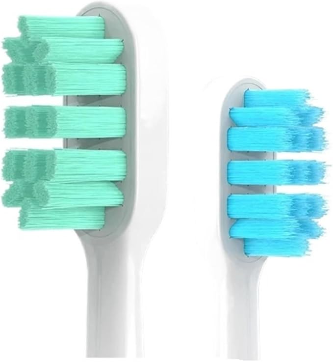 8pcs Replacement Brush HeadsCompatible for Xiaomi Mijia T300 T301 T500 Sonic Electric Toothbrush Head Dupont Soft Bristle(2)