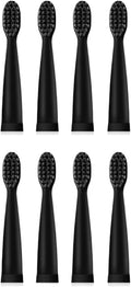 16pcs Electric Toothbrush Heads Soft Brush Head Sensitive Replacement Nozzle Compatible for J110 / J209(Only 16pcs Black Head)