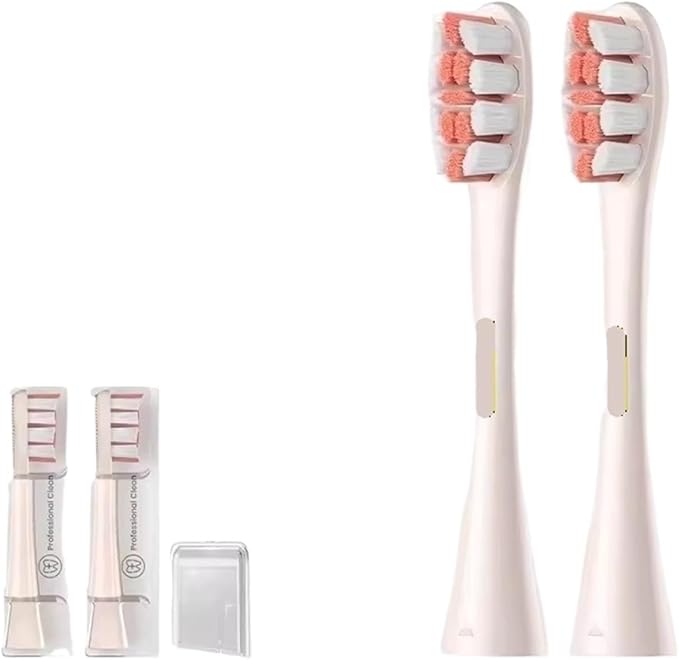 Compatible for Oclean Original Electric Toothbrush Brush Heads for X Pro Elite Flow Z1 X10 E1 Air 2 All Series Smart Accessories(Oclean P1C8 2PCS)