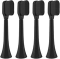 Toothbrush Brush Head Soft Bristle Compatible for Phil Soni HX3 HX6 HX9 Care(FLP-R1-BK4PCS)