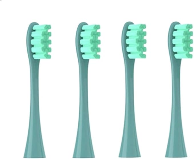 Replacement HeadsCompatible for Oclean Flow/X/X PRO/ Z1/ F1/ One/Air 2 /SE Brush(4 Green)