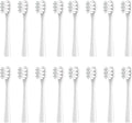 16pcs Replacement Toothbrush Head Compatible for Nandme NX7000 Soft Bristle Tooth Brush(16WHITE Sensitive)