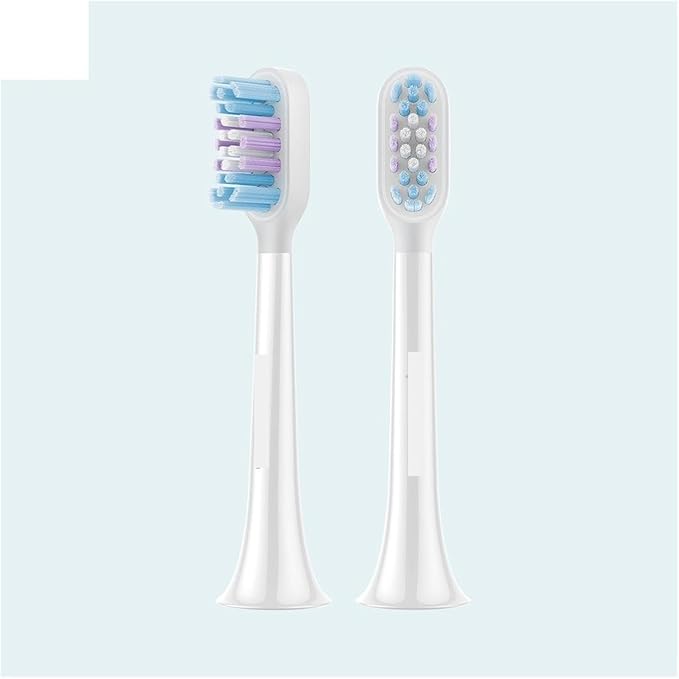 Compatible for Sonic Electric Toothbrush T501/T501C Head 2pcs Full Effect Brightening Type Brush Replacement Heads(Model 8)