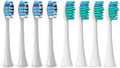 Compatible for Philips Sonicare Toothbrush Brush Head Replacement Heads HX3/HX6/HX9 Series HX3210/3211/6150/6500/6510/6530/9342/6730(4P3 4P4)