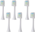 Replacement Brush Heads Compatible for SOOCAS X3U/X3Pro/X5 6/12pcs Bristle Electric Toothbrush Sealed Packed(SHUSHI-WH-6PCS)