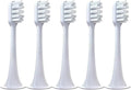 5pcs Replacement Toothbrush HeadsCompatible for T300 T500 Teeth Brush T700 Soft Teethbrush Nozzles(5 White-Soft)