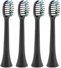4 Pcs/lot Toothbrushes Head Compatible for S100 and S700 Sonic Toothbrush(4pcs Black-A)