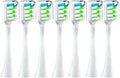 Sonic Electric Toothbrush Heads Compatible for X3 X5 X3U X1 V1 V2 Replacement Nozzles with Anti-dust Cap(7pcs White)
