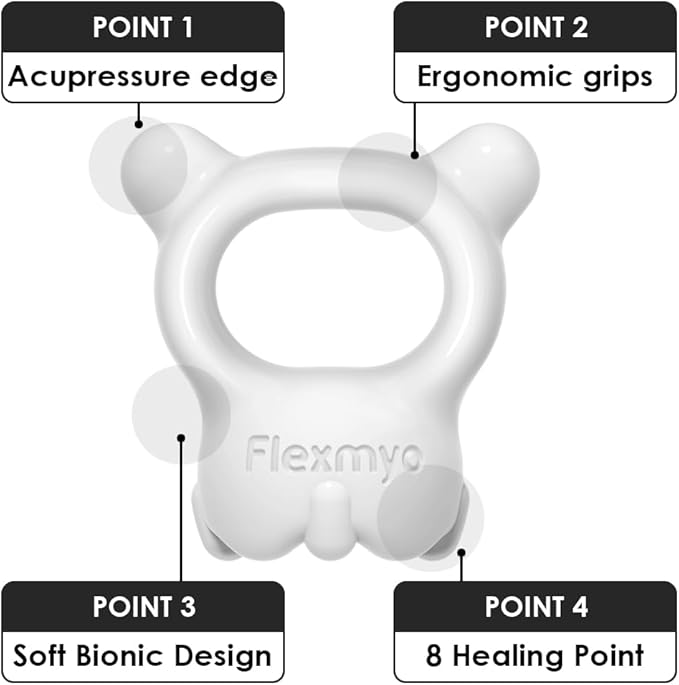 Ring Gua Sha Fascia Tool. Face &amp Body Massager – Non-Toxic Clay Ceramic Durable &amp Easy Grip. Korean Beauty Gift/US Patented