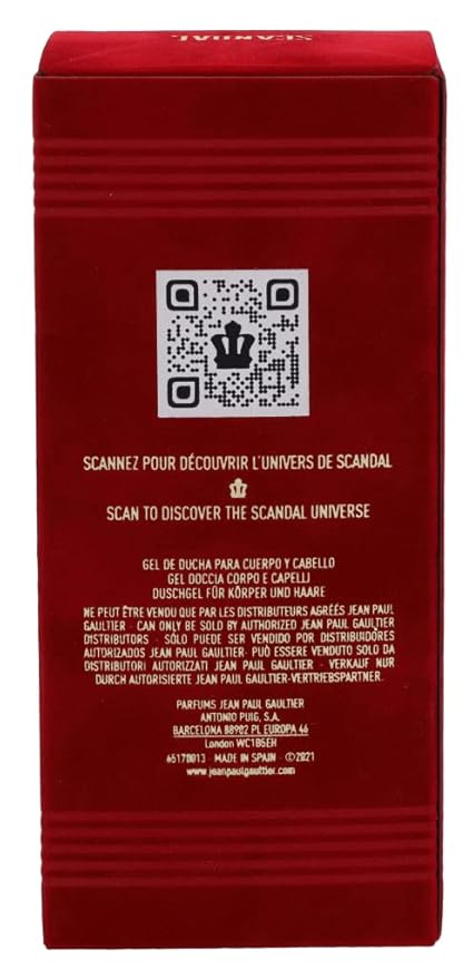 JEAN PAUL GAULTIER SCANDAL POUR HOMME by Jean Paul Gaultier SHOWER GEL 5 OZ