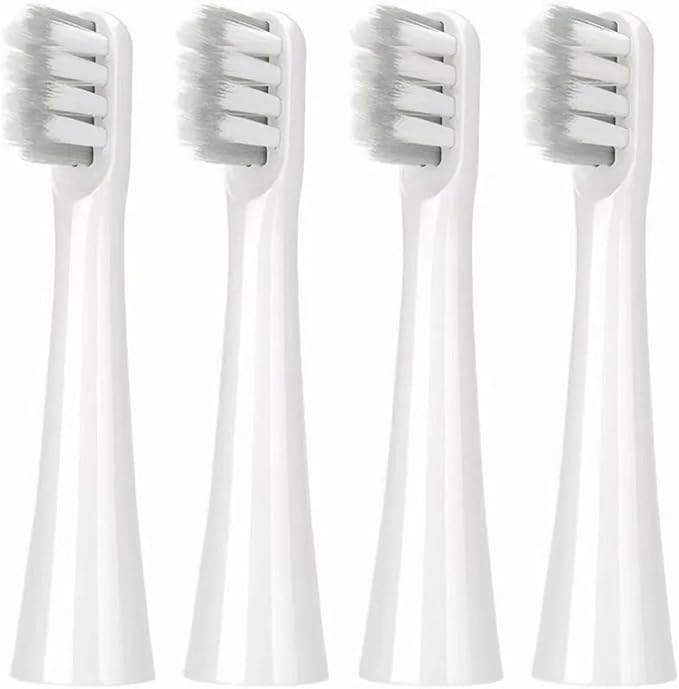 Replacement Electric Toothbrush Heads Compatible Compatible for SOOCAS EX3 SO White T100 Bristles4-16PCS(4PCS)