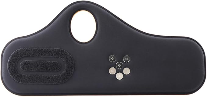 Ms.W Hand Massager Heated Vibrating Wrist Massager Portable Heating Pad with 2 Temps &amp 3 Vibrations for Hand Cordless Electric Wrist Wraps Brace Gifts for Mom Women Men Wife (Black-Wrist-B-Left)