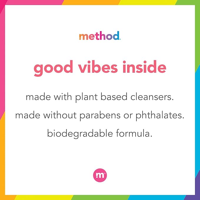 Method Body Wash Wind Down 28 FL Oz and Berry Balance 18 oz (Packs of 1)