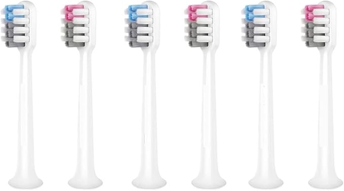 Compatible for C1 Electric Toothbrush Replancement Brush Heads Sensitive Cleanning Sonic Tooth Head Bristle Nozzles(3boxes Sensitive Typ)