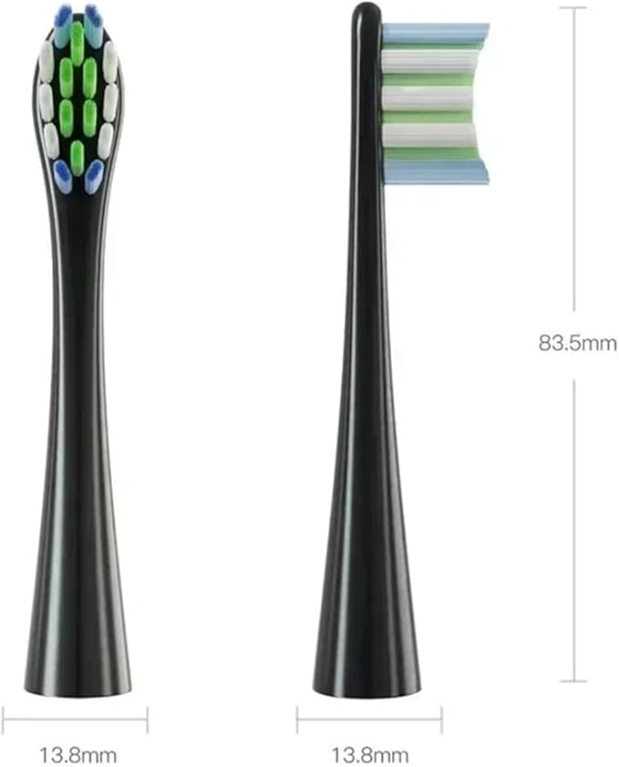 Compatible for Oclean X/X PRO/ Z1/ F1/ One/Air 2 /SE Toothbrush Replacement Brush Heads Soft Bristle Clean Nozzles(12White)