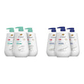 Dove Sensitive Skin Body Wash Hypoallergenic and Paraben-Free 30.6 fl oz (Pack of 3) &amp Body Wash with Pump Deep Moisture For Dry Skin Moisturizing Skin Cleanser