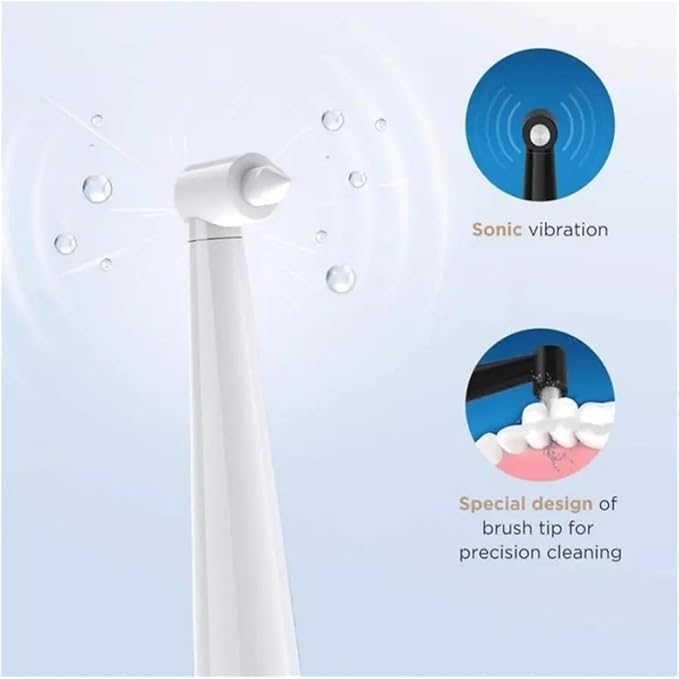 4/8/16Pcs Interdental Electric Toothbrush Replacement Head Compatible with SEAGOSG-575/551/507B/958/908/909/917/610/659/719/910/548(16WHITE)
