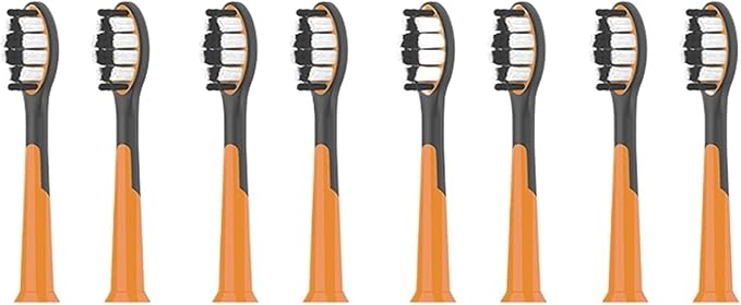 Compatible for S9 Electric Toothbrush Toothbrushes Head(8 Black)