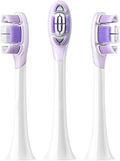 Replacement Brush HeadsCompatible for XIAOMI Mijia Electric Toothbrush MES609/610 Pro Head 3PCS(Sensitive 3 pcs)
