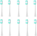 20pcs/lot Toothbrush Replacement Compatible for Teeth Cleaning(White-)