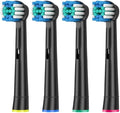 Universal Brush Head Refill Compatible For Oral B Electric Toothbrush Sensitive Precision Clean Floss Cross Action Brush Nozzles For Oralb(Standard (white))