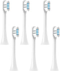 Compatible with Philips HX3120 3260 3631 Vacuum Toothbrush Soft Bristle Heads(PHILIPS-6pcs)