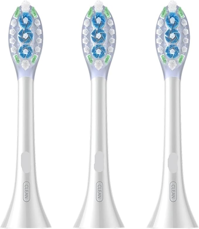 for MES610 MES609 MES613 MES611 Sweep Vibration Tooth Brush Soft Bristle Nozzles Replacement Brush Head(Blue)