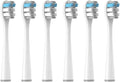 Toothbrushes Head SuitableCompatible for All Models of Usmile Brand Electric Independent Vacuum Packaging(6pcs GrayBlue)