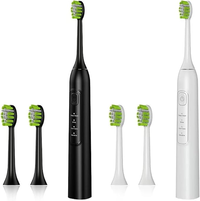 Compatible for Y05 YD05 Electric Toothbrush Heads Replacement Soft Bristles Nozzles(8pcs White)