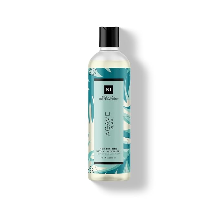 Natural Inspirations Agave Pear Moisturizing Bath &amp Shower Gel 12.5oz