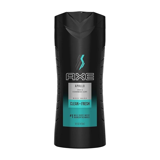 Axe Shower Gel Apollo 16 oz (Pack of 2)