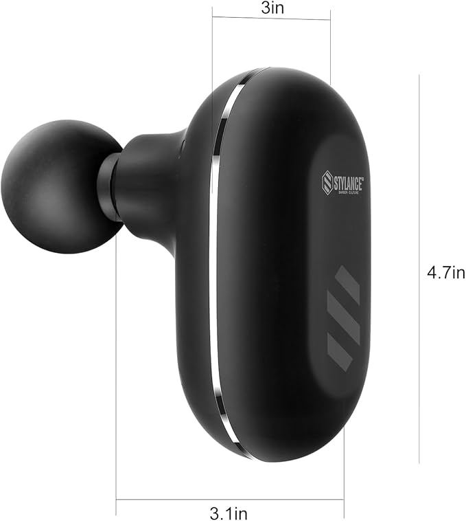 Neck Massage Mini Massage Gun Compact Sports Massager Percussion Deep Tissues Muscle Massager Portable Handheld Massager for Office HomeSalon Travel Gift