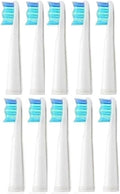 10pcs Electric Replacement Brush Heads Toothbrush  Compatible for Seago SG910 SG507 SG958 SG515 SG949 SG575(10 White Heads)