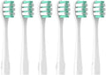 Replacement Toothbrush Head Compatible for D1/D2/D3 Soft Bristles Cleaning Vacuum with Dust Cover Brush(12PCS White)