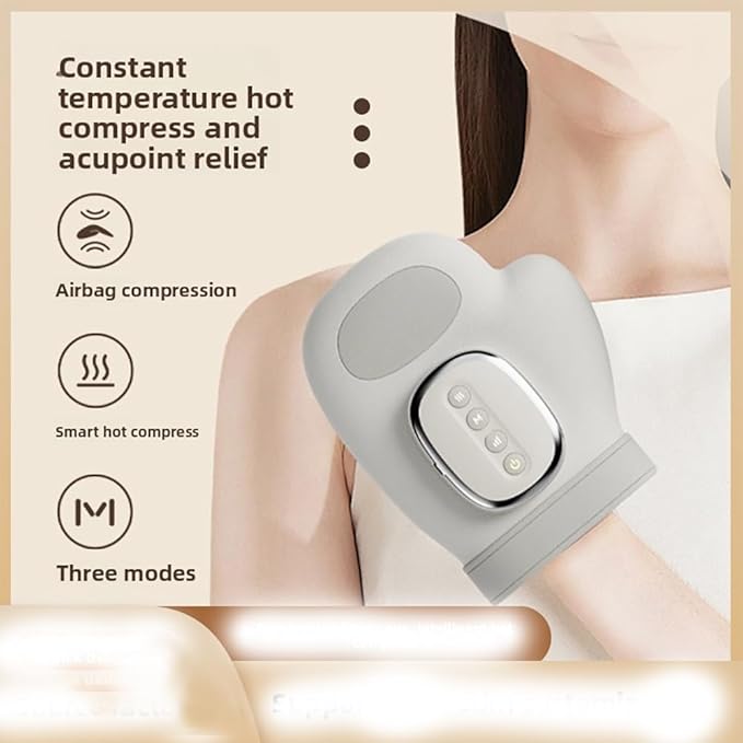 Nuvra 3-in-1 Hand Massager Malvay Hand Massager with Heat Compression for Arthritis and Carpal Tunnel