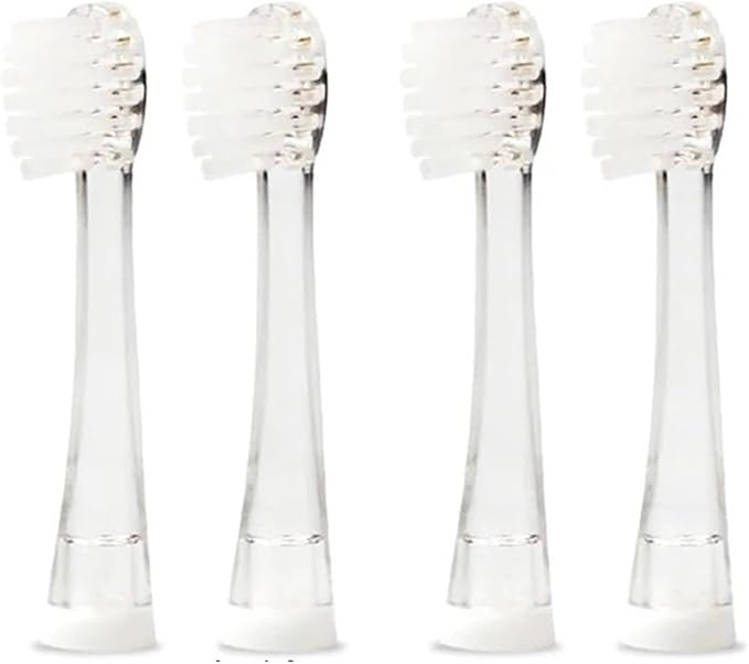 Kids Brush Heads Children Electric Toothbrush Replacement HeadsCompatible for Seago EK6 977 Sonic 4pcs(4 Big Heads)
