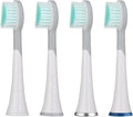 D901/D902 Replacement Toothbrush Heads with CapsCompatible for D01/D02 Electric(White)
