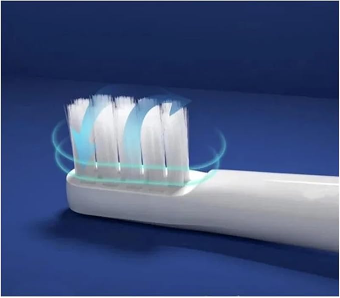 Compatible for XIAOMI MIJIA T100 Replacement Brush Heads Sonic Electric Toothbrush Vacuum Soft Bristle Suitable Nozzles 10Pcs Clean(5Pink 5White)