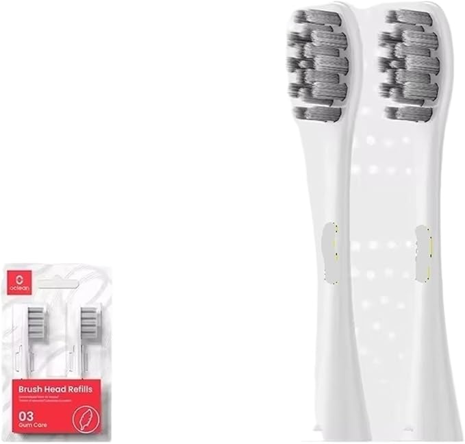 Compatible for Oclean Original Electric Toothbrush Brush Heads for X Pro Elite Flow Z1 X10 E1 Air 2 All Series Smart Accessories(Oclean P1S12 2PCS)