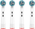 Compatible For Oral B EB50-P Multi-Angle Deep Cleaning Type Replacement Toothbrush Heads Soft Bristle(50-P 4PCS)