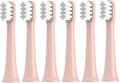 4/6PCS Brush Heads for XIAOMI T100 Soft Dupont Bristle Vacuum Nozzles Refills Electric Toothbrush Head(6pink)
