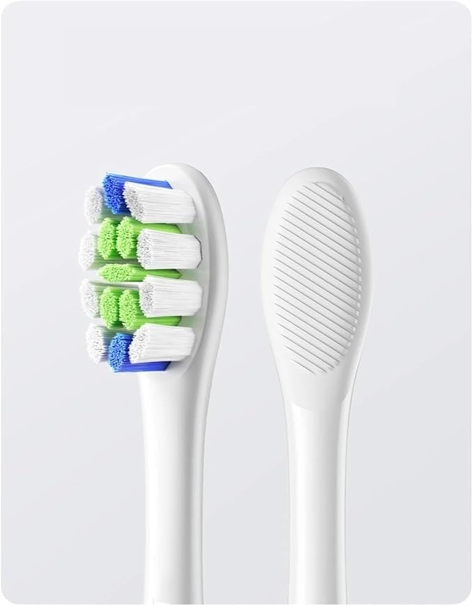 6 pcs Replacement Brush HeadsCompatible for Flow/X PRO/X /F1/Z1/One/ Air2 Toothbrush Nozzles(6 pcs Blue)