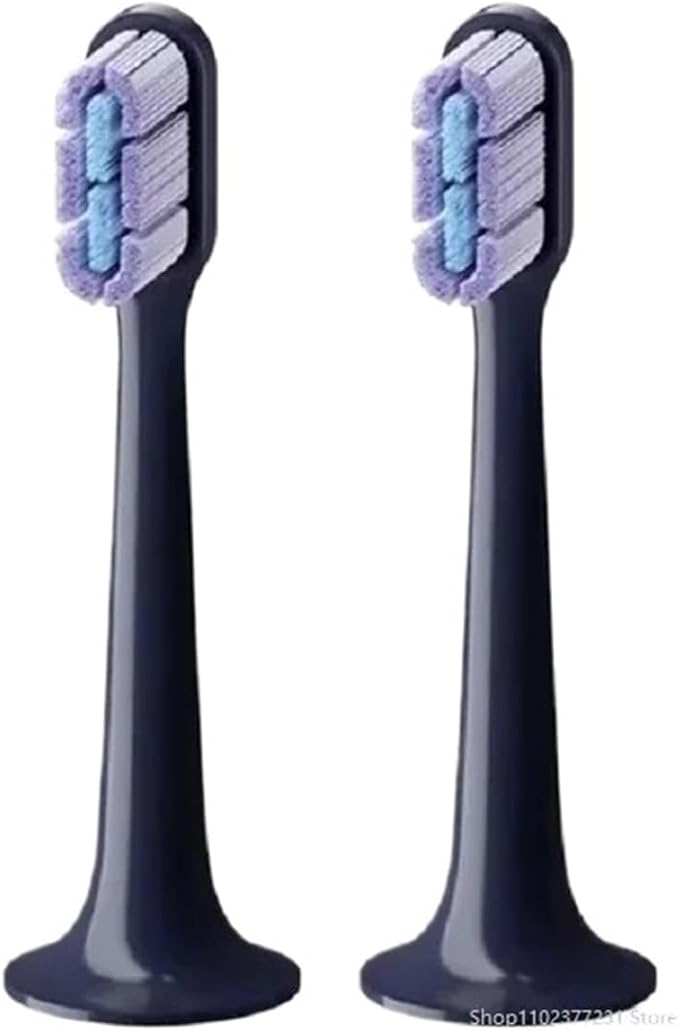 Compatible for Mijia Toothbrush Head T700 Sonic Electric Waterproof Soft Health Replacement Bristles 2/4/6Pcs(2pcs)