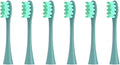 4pcs/6pcs Brush Heads Compatible for Toothbrushes Universal Vacuum Sealed Packaged(6pcs Green)